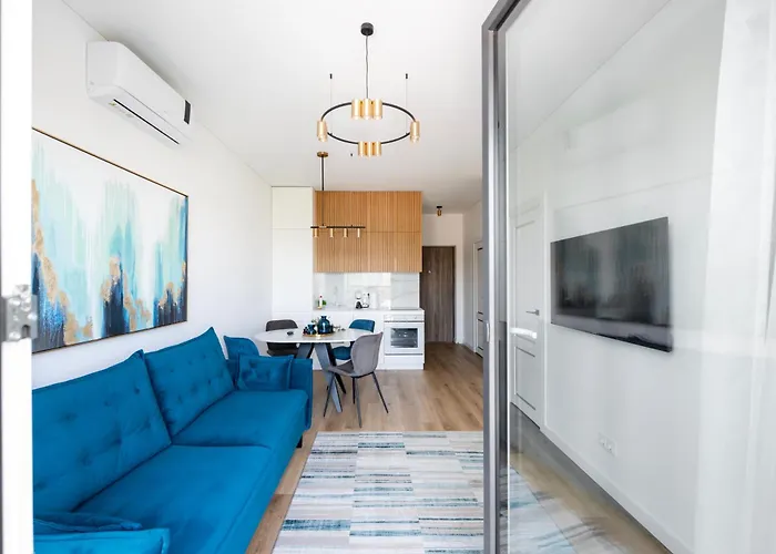 Center Apartamentai Satrijos G Apartment Wilna